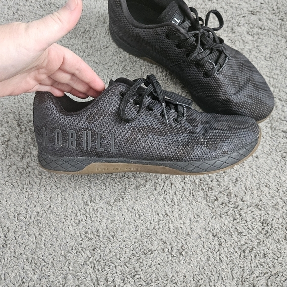 Nobull  Night Camo trainer laces shoes size 12 men - Picture 3 of 7
